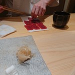 鮨 つぼみ - ガリ　漬物