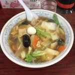 ラーメン ぱっくん亭 - 五目ラーメン700円