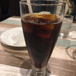 レストラン&カフェ カーサ ケー - 飲みかけアイスコーヒー