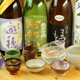 Japanese sakes that go perfectly with Japanese Japanese-style meal, carefully selected by a sake sommelier.