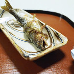 瓢亭 - 安曇川で獲れた鮎の焼き物