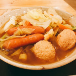 Gyokouchokusousakabauohachi - 野菜スープ定食