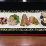 そば くら富 - 五種盛り