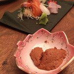 Sousakuryourihotto - お刺身の醤油(ムース状？)