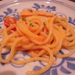 鎌倉パスタ - 炙りトロサーモンのトマトクリームパスタ