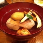 新ばし 久 - 【2011年12月】吸い物 甘鯛と松茸