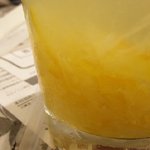 鎌倉パスタ - アイス柚子茶の一部のみ（笑）