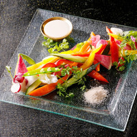 季節野菜の冷製バーニャカウダ