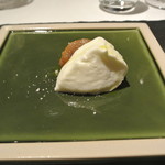 リストランテ カノフィーロ - 水牛のモッツアレラと洋梨、紅茶