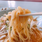 くるまやラーメン 寒河江店 - 麺
