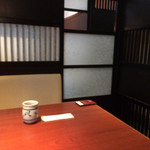 Sushi Tofuro - 個室の席