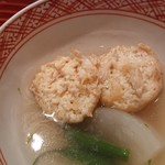 壽山 - 蟹たっぷりのひろうす