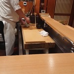 壽山 - お茶たててます