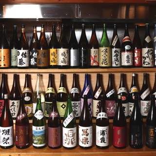 Takumi offers an all-you-can-drink Japanese sake experience that is rare in Japan!