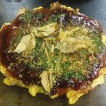 Kuishimbou - お好み焼き　肉&イカ&エビ　790円