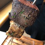 Brazilian Steakhouse Churrasco - ランプ肉と豚バラ。うーん！サンバ！(おいしい)