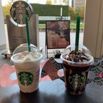 スターバックス コーヒー　 - ハロウィンプリンセスフラペチーノとハロウィンウィッチ フラペチーノ