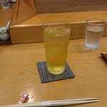 浅草じゅうろく - 焼酎お茶割り。