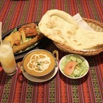 スワズ インド アジアン レストラン＆バー - ランチ タんづりせっと 1150円