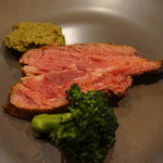 ソルトブッシュラムのタンドール ミントソース