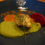 Spice&Dining KALA - 甘鯛のポワレ ノパルソース