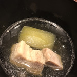 傳 - 塩豚と冬瓜