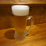 Karaage Semmonten Fuji - 生ビール♪