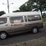 鎌倉パスタ - 臨時駐車場～お店の送迎バス　ありがとうございました！