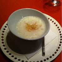 ラ・テラス イリゼ - サツマイモのあったかいスープ。甘みが強い！