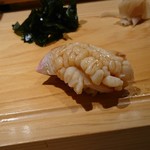 すし佐竹 - ほっき貝 201811