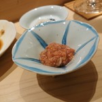 すし佐竹 - 烏賊塩辛 201811