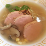 限定麺 鴨塩中華そば 840円