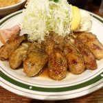 かつれつ四谷たけだ - カキバター焼定食 1500円