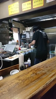 熊本らーめん 育元 - 内観