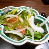 銀座むらき - セットのサラダ