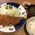とんかつ石亭 八幡茶屋 - ろーすかつ定食（税込1460円）