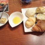 ピアサピド - マーガリンとオリーブオイル