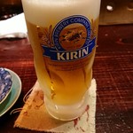 焼鳥マロバシ - 生ビール