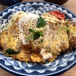 亜茂礼 - ロースカツの卵とじ、亜茂礼ランチA…600円