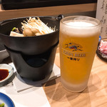 喜助 - 最初は生ビール