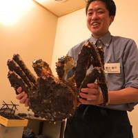 活カニの花咲 - 