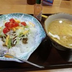 Chura - 日替りランチ　タコス　並盛　800円