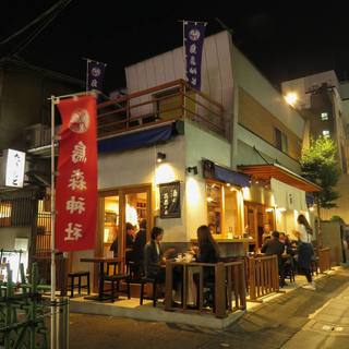 Roadside store on the 1st floor, terrace seating available.