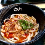 はなまるうどん - 【2018.11.6(火)】麻婆あんかけうどん(小)500円