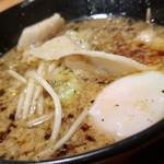 神戸ちぇりー亭 - とろ卵醤油 麺少なめ(¥-50)