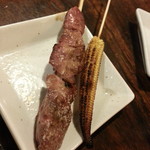 Sumibi Yakitori Noroshi - 白レバー串＆ベビーコーン2018.11.2