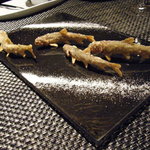 レストラン バカール - バーニャカウダにどうぞ～稚あゆのフリット