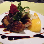 レストラン バカール - うなぎとフォアグラのマリアージュ　マンゴーのインパクト