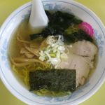 ラーメン ちゃー亭 - 塩ラーメンのアップ