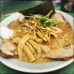 ラーメンショップ - ネギみそチャーシュー。1000円。ラーショといえば、この、平皿！